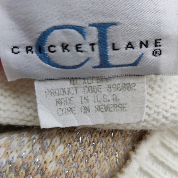Vintage Sweater Vest Cricket Lane - Picture 4 of 5